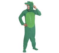 Smiffys Crocodile Costume, Green (Size L)