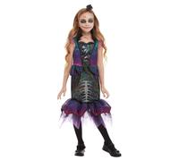 Smiffys Dark Mermaid Costume, Purple (Size M)