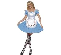 Smiffys Deck of Cards Girl Costume, Blue (Size S)