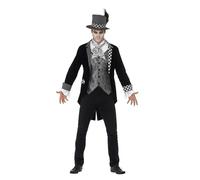 Smiffys Deluxe Dark Hatter Costume, Black (Size M)