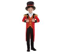 Smiffys Deluxe Ringmaster Costume, Red (Size M)