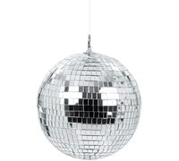 Smiffys- Disco Ball, Silver Bola de discoteca, plata, Color (99637)