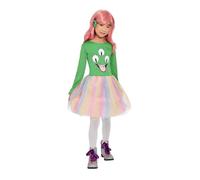 Smiffys Disfraz de alienígena, Verde, Vestido y horquilla