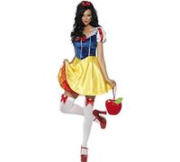 Smiffy's - Disfraz de Blancanieves para mujer, talla S (30195S)