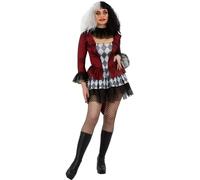 Mock Jacket with Attached Top, Skirt & Neck Cuff Women's Costumes NUEVO