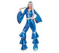 Smiffys Disfraz de El sueño del baile, azul, incluye enterizo con cordones