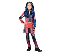 Smiffys Disfraz de Evie de Disney Descendants, Disfraz de una pieza, chaqueta y falda de imitación