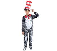Smiffys Disfraz de gato con sombrero de Dr. Seuss