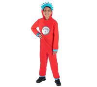 Smiffys Disfraz de gato con sombrero de Dr. Seuss Thing 1 y 2 de 10 a 12 años