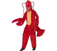 Smiffys Lobster Costume, Red
