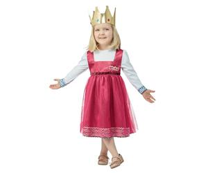 Smiffys Disfraz de Masha de Masha And The Bear, Vestido y corona