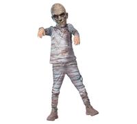 Smiffys Disfraz de momia, Universal Monsters, Todo en uno y máscara de EVA Halloween, Carnaval