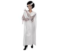 Smiffys Disfraz de novia de Frankenstein, Universal Monsters, Vestido con vendajes y guantes