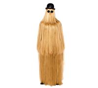 Smiffys Disfraz de Primo Eso de la Familia Addams, con enterizo, peluca con barba, sombrero y gafas