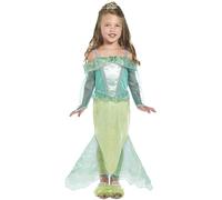 Smiffys Disfraz de princesa sirena, vestido con mangas