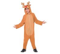 Smiffys Reindeer Costume, Brown (Size L)