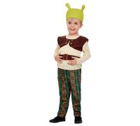 Smiffys Disfraz de Shrek, con top, pantalones y sombrero