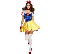 Smiffys Disfraz Fever de cuento de hadas, con vestido, enagua adjunta, banda para el pelo