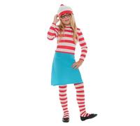 Disfraz Niños Dónde Está Wally Wenda Disfraz Wally Conjunto Por Smiffys