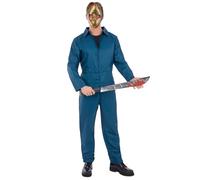 Smiffys Disfraz unisex de caldera azul marino para adultos, todo en uno, disfraz de Halloween para hombres y mujeres, talla XL
