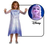 Smiffys Disney Elsa Snow Queen Basic Plus Costume (Size 7-8)