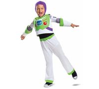 Disney - Disfraz de astronauta infantil, diseño de Buzz Lightyear para niños, talla S