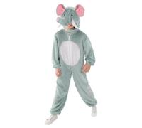 Smiffys- Elephant Costume Disfraz de elefante, Color gris, M-7-9 Years (99812M)