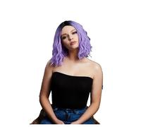 Smiffys Fever Cara Wig, Two Toned Blend, Violet