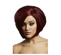 Smiffys Fever Savanna Wig, True Blend, Deep Red