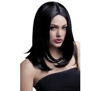 Smiffys Fever Sophia Wig, Black