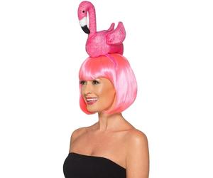 Smiffys Flamingo Headband, Pink