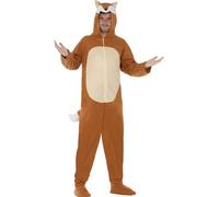 Smiffys Fox Costume, Brown (Size M)