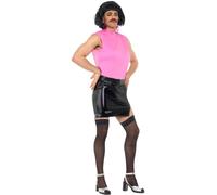 Smiffys Freddy Mercury Queen Break Free Disfraz Pop Star Rosa Completo