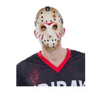 Disfraz de Halloween con Licencia Viernes 13th Jason Voorhees Máscara Hockey Por