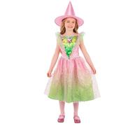 Smiffy's Good Witch Costume, Girls Disfraz de bruja buena, para niñas, Color rosa (82056)