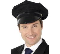 Smiffy's Gorra de chófer negra