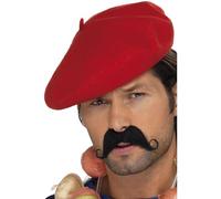 Smiffys Gorra, roja Halloween