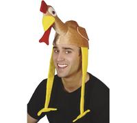 Smiffys Gorro de pavo, Marrón