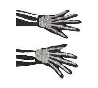 Smiffys Guantes de esqueleto, adulto