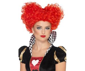 Smiffys Heart Wig, Red