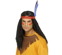 Smiffy's Indian Brave Wig (peluca)