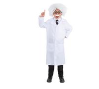 Smiffys Kit de Albert Einstein, Peluca, anteojos, bigote adhesivo y corbata