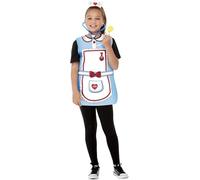 Smiffys Kit de enfermera, Tabardo, estetoscopio y diadema Halloween