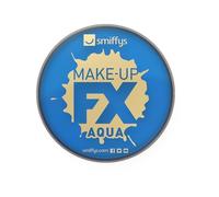 Smiffys Maquillaje FX Smiffy, Aqua pintura facial y de cuerpo, azul eléctrico, 16ml, a base de agua