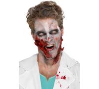 Smiffys Make-Up FX Zombie Liquid Látex, Transparente, bajo en amoníaco, Transparente, 29.57 ml