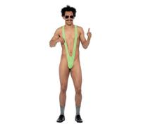 Smiffys Mankini de Borat, verde lima