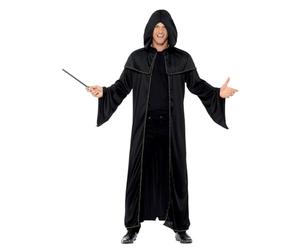 Smiffys Manto de mago, negro Halloween, Carnaval