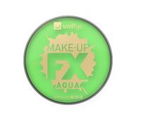 Smiffys Maquillaje FX Smiffy, Aqua pintura facial y de cuerpo, verde lima, 16ml, a base de agua Halloween