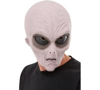 Smiffys Máscara de látex de alien, Morado Halloween, Carnaval