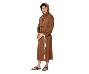 Smiffys Monk Costume, Brown (Size L)